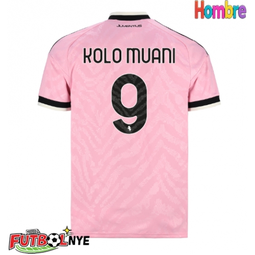 Camiseta Juventus Randal Kolo Muani #9 Visitante Equipación 2026-27 manga corta